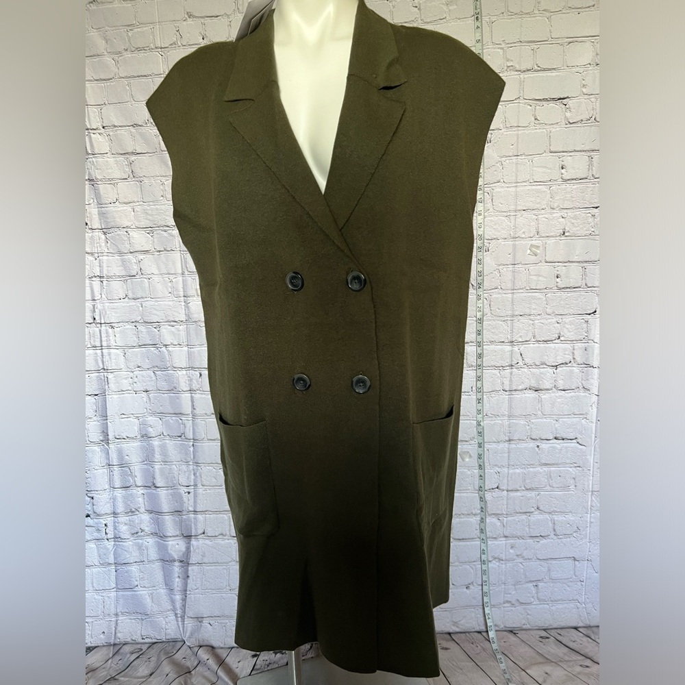 J.JILL Majestic Double-Breasted Sweater vest